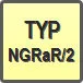 Piktogram - Typ: NGRa-R/2